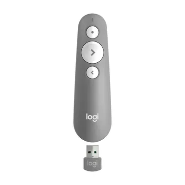 Logitech, LOGITECH R500 Presenter 910-005843 Wireless Remote Graphite