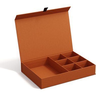 Bigso Box of Sweden, BIGSO BOX OF SWEDEN Schmuckbox Jolie 706152201TAB terracotta 26.5x19x6cm