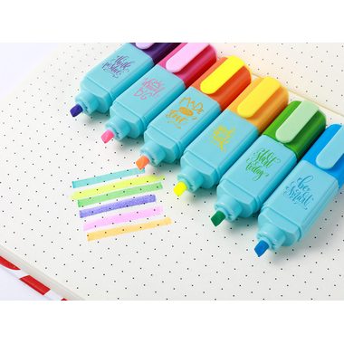 ROOST, ROOST Leuchtstift Set 6 ass. XL2306 6 assortiert