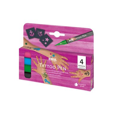 I am Creative, I AM CREATIVE Tattoo Pen Set CKH62171 Anker, Sterne 4er Set