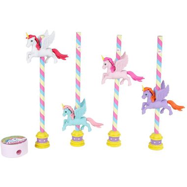 ROOST, ROOST Schreibset Einhorn 590222 4-teilig