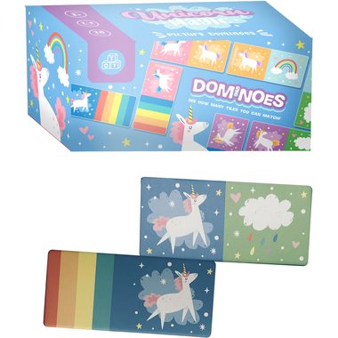 ROOST, ROOST Kinder Domino-Set GAME02 magisches Einhorn
