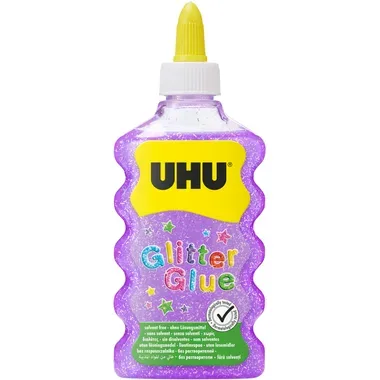 UHU, UHU Glitter Glue Maxi 510570 lila, 185g