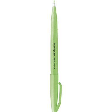 Pentel, PENTEL Brush Sign Pen SES15C-FKX Fluo hellgr&uuml;n