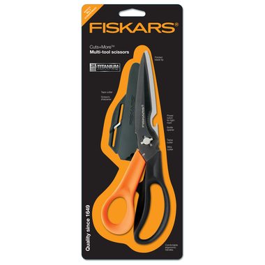 FISKARS, FISKARS Mehrzweckschere 23cm 1000809 orange/schwarz, Rechtsh&auml;nder