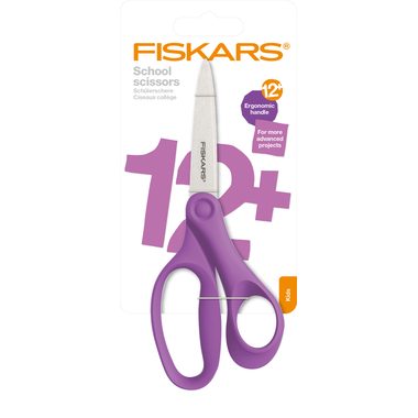 FISKARS, FISKARS Schulschere 18cm 1067857 violett, Rechtsh&auml;nder
