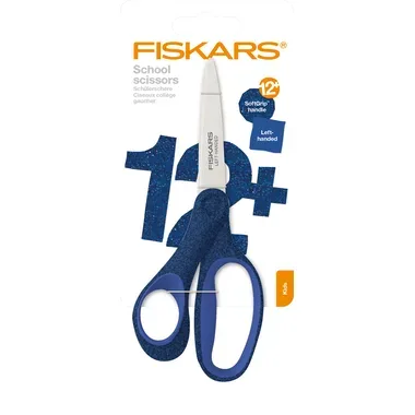 FISKARS, FISKARS Schulschere 18cm 1067862 blau, Linksh&auml;nder