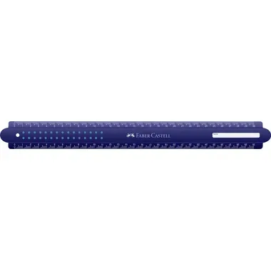Faber-Castell, FABER-CASTELL Lineal 30cm 172130 Dots, bruchsicher