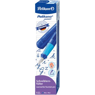 Pelikan, PELIKAN F&uuml;llhalter Pelikano Junior L 824859 blau, Linksh&auml;nder