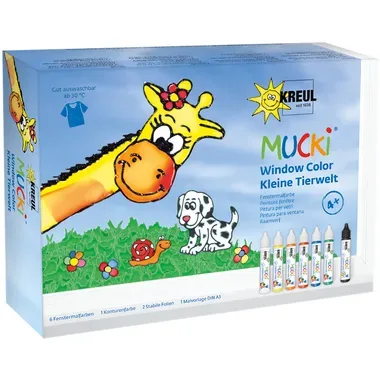 KREUL, KREUL Fenstermalfarben 29ml 24451 7 Farben