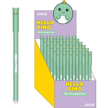 I-Total, I-TOTAL Gelschreiber Hello Dino 0.5mm XL1873D blau, radierbar