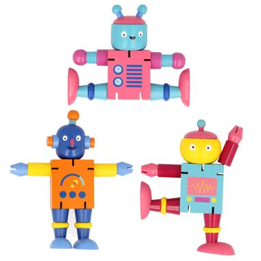 ROOST, ROOST Holzroboter 4x8x6cm WD225F