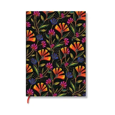 Paperblanks, PAPERBLANKS Notizbuch Wildblumen Midi FB9741-9 dotted 176 Seiten