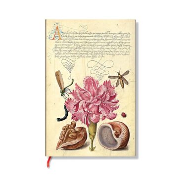 Paperblanks, PAPERBLANKS Notizbuch Rosa Nelke Mini FB9729-7 liniert 208 Seiten