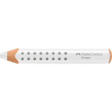 Faber-Castell, FABER-CASTELL Farbstift Grippy 110601 weiss