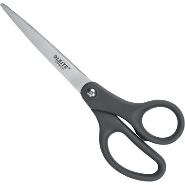 Leitz, LEITZ Titan Schere 18cm 5421-00-89 dunkelgrau