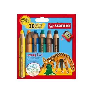 STABILO, STABILO - Farbstift Set, 6 Stück, Sortierte Farben
