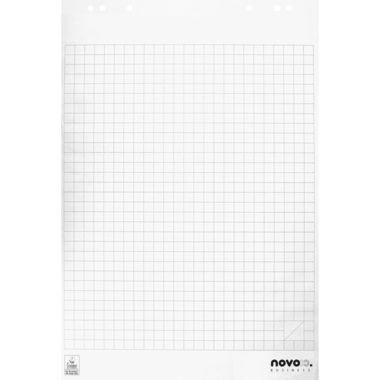 NOVOOO, NOVOOO Flipchart-Block 400174559 ECF kariert 5x20 Blatt