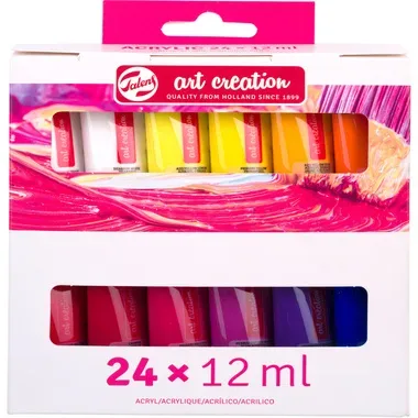 Talens, TALENS Acrylfarbe 24 x 12ml 9021824M Starterset