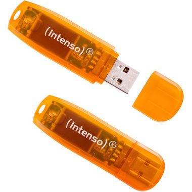 Intenso, INTENSO USB-Stick 3502492 Orange 64 GB 2 Stück
