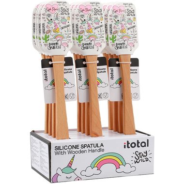 I-Total, I-TOTAL Teigschaber 32cm XL2772 Unicorn