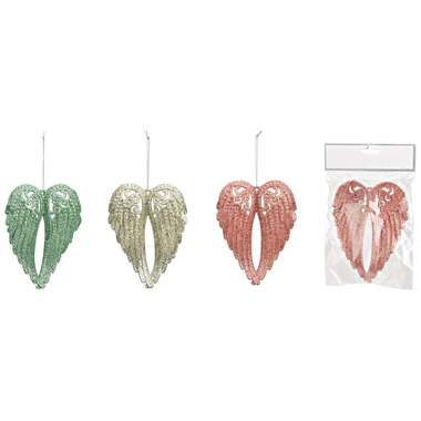 ROOST, ROOST Weihnachtsanh&auml;nger 10x14cm 10041062 Fl&uuml;gel, assortiert