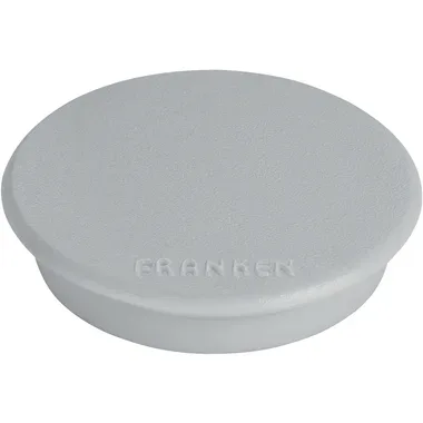 Franken, FRANKEN Haftmagnete 24mm HM20 12 grau 10 St&uuml;ck