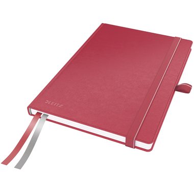 Leitz, LEITZ Notizbuch Complete A5 44770025 kariert rot