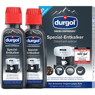 durgol, durgol - Spezial-Entkalker für Kaffeemaschinen, 2x125 ml
