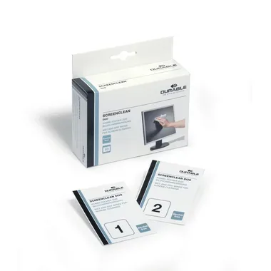 DURABLE, DURABLE Screenclean Duo 572102 10 T&uuml;cher