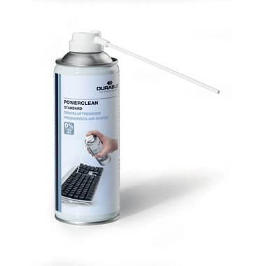 DURABLE, DURABLE Airduster Powerclean 579619 400ml