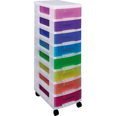 Really Useful Box, REALLY USEFUL BOX Aufbewahrungsbox 30x42x92,5cm 68507600 8x7 Liter Schubalden