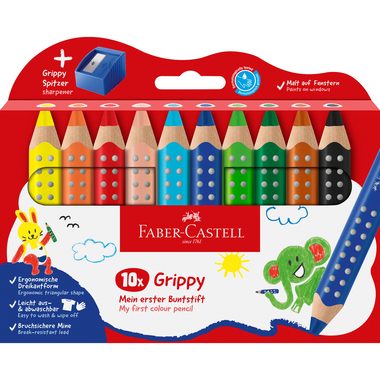 Faber-Castell, Faber-Castell - Farbstift Set, 3X3X3CM, Rot