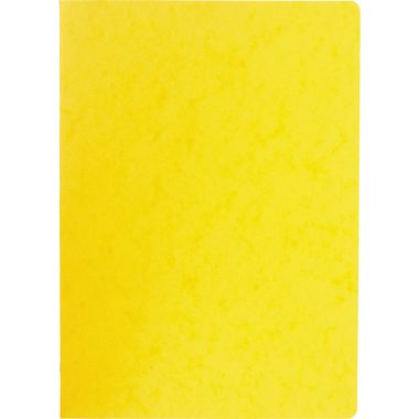 NOVOOO, NOVOOO Pressspanheft gelb A4 729790 4mm kariert, 80g 48 Blatt