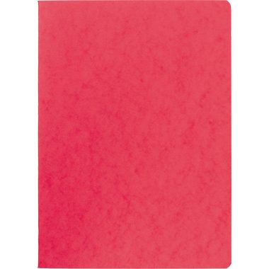 NOVOOO, NOVOOO Pressspanheft rot A4 729793 5mm kariert, 80g,Rand 48 Blatt