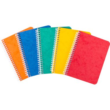 NOVOOO, NOVOOO Spiralheft ass. 7.6&times;10.1cm 729775 kariert, 4mm, 70g 48 Blatt