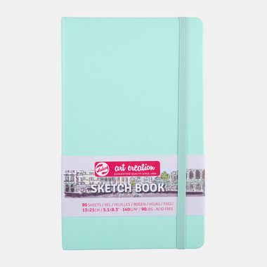 Talens, TALENS Sketchbook 13x21cm 9314032M fresh mint 80 Seiten