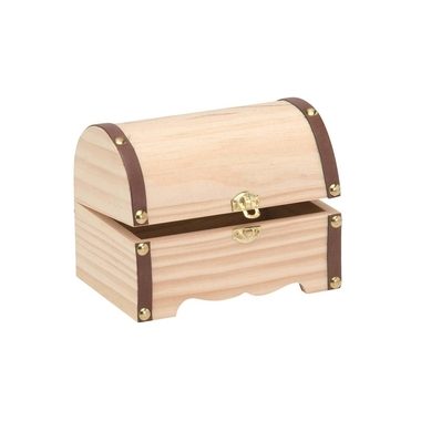 GLOREX, GLOREX Schatztruhe 15x10x10cm 62003250 Holz