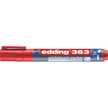 edding, EDDING Whiteboard Marker 363 1-5mm 363-002 rot