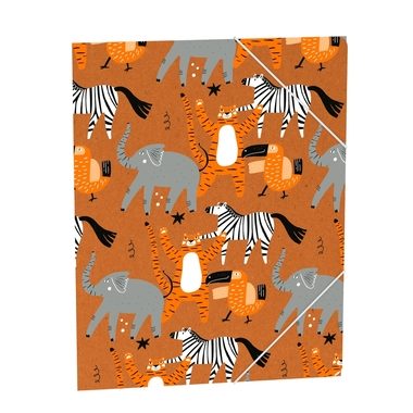 ROOST, ROOST Gummizugmappe Ec-oooh! A4 529466 Animals