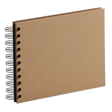 Rössler, R&Ouml;SSLER Fotoalbum 1329452621 19.5x14.5cm, kraft/off-white