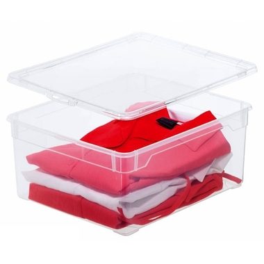 Rotho, ROTHO Clear Box 1708400096 18l 40x33.5x17cm transparent