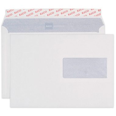 Elco, ELCO Couvert Profutura Fenster r C5 32875 100g, weiss, Klebung 500 Stk.