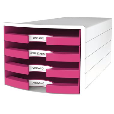 HAN, HAN Schubladenelement Impuls 1013-56 pink 4 F&auml;cher