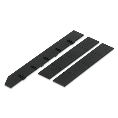 Styro, STYRO Unterteilungsset Styrodoc 268-420.95 schwarz 1 l&auml;ngs/ 2 quer