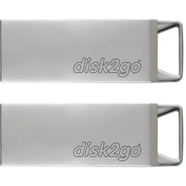 DISK2GO, DISK2GO USB-Stick tank 2.0 16GB 30006589 USB 2.0 double pack