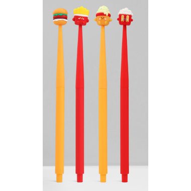 ROOST, ROOST Gelschreiber FA-80292 Fast Food, assortiert