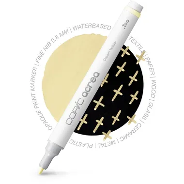 COPIC, COPIC Marker acrea 0.8mm 20077016 Cream Yellow
