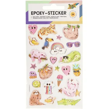 Folia, FOLIA Epoxy-Sticker 10x15cm 16301 Summer