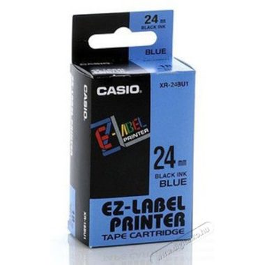 Casio, CASIO Beschriftungsband 24mm/8m XR-24BU1 schwarz/blau